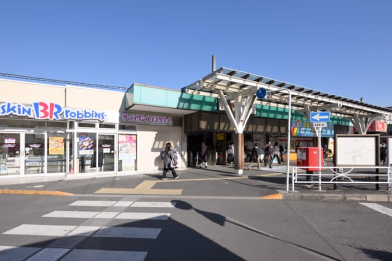 春日部駅西口からのルート01