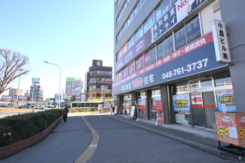 春日部駅西口からのルート03