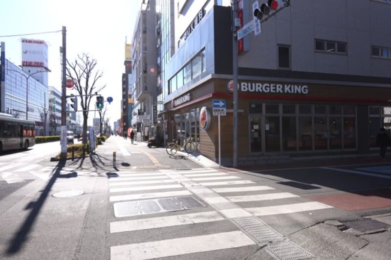 春日部駅西口からのルート04