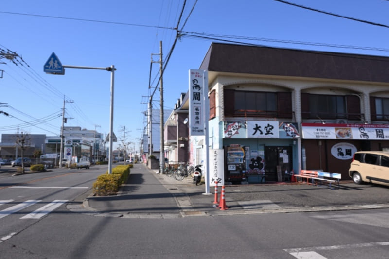 春日部駅西口からのルート07